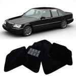 Geunine Sheepskin Floor Mats For Mercedes Benz S-class W140 Lwb Swb (1991-1998). Fixed Price $1295.00.