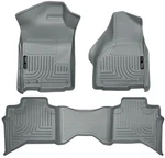 Grey Husky Liners Weatherbeater Floor Mats 2009-2016 Dodge Ram Quad CAB-2 Row. Fixed Price $179.95.