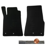 2013 2014 Ford Mustang 2PC Black Ultimat Front Driver & Passenger Floor Mats Set. Fixed Price $115.99.
