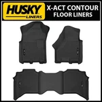 Husky Liners X-act Contour Floor Mats For 2019-2024 Ram 2500/ 3500 Crew Cab. Fixed Price $179.99.