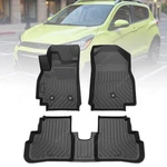 Front & 2ND Row Tpe Floor Mats Liners All Weather For 2016-2022 Chevrolet Spark. Fixed Price $64.19.
