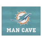 Fanmats 14324 Miami Dolphins Man Cave All-star Rug 34 In. X 42.5. Fixed Price $68.72.