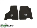10-12 Dodge Ram 2500 3500 Crew & Mega Cab Bark Brown Front Floor Mats Oem Mopar. Fixed Price $123.54.