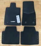 Oem Set All Weather Carpet Rubber Floor Mat W/logo 14-19 Cts 22860182 Black. Fixed Price $144.44.