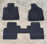 2012-2017 Buick Enclave Front & 2ND Row Premium All Weather Floor Mats Ebony Oe. Fixed Price $79.00.
