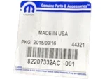 Fits 2003-2004 Jeep Wrangler Tj Front Floor Mat Kit 82207332AC New Oem. Fixed Price $65.14.