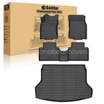 Tpe Floor Mats & Trunk Cargo Set For 2014-2020 Nissan Rogue 4-DOOR. Fixed Price $110.09.