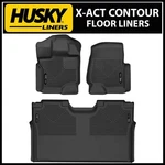 Husky Liners X-act Contour Floor Mats 2015-2024 Ford F-150 Crew Cab. Fixed Price $179.99.