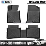 For 2013 2014 Hyundai Sonata Hybrid Tpe 3D FRONT+2ND Row Floor Mats Liner 3PCS. Fixed Price $70.95.
