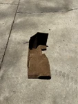 1997-2004 C5 Corvette Right Passenger Side Rear Trunk Corner Carpet. Fixed Price $54.95.