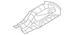 Genuine Ford Fuel Tank Shield AE5Z-9A031-D. Fixed Price $132.19.