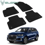 Fits 17-25 Audi SQ7 & 19-25 RSQ8 Floor Mats Nylon Black Carpets 4PCS. Fixed Price $49.99.