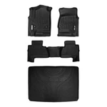Smartliner Black 1ST & 2ND Row Floor Liners Cargo For Chevrolet Suburban. Fixed Price $258.99.