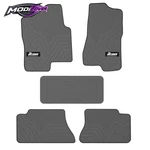 Fits 99-06 Chevy Silverado 1500 Crew Cab Latex Floor Mats All Weather Gray 5PC. Fixed Price $48.99.