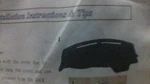 Ford Fairlane 1966-1967 Dashcare Cover. Fixed Price $60.00.