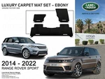 Oem Range Rover Sport Luxury Carpet Mats (set Of 3) (black) - VPLWS0375PVJ. Fixed Price $411.22.