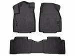 Husky Weatherbeater FRONT/2ND Row Floor Mats 3PC Fits 2009-2015 Honda Pilot Blk. Fixed Price $149.99.