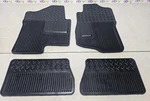 2007-13 Chevrolet Silverado Sierra Black Oem All Weather Rubber Floor Mat Set 4. Fixed Price $99.95.