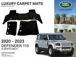 2021-2024 Land Rover Defender 110 Floor Mat Set Carpet VPLES0556. Fixed Price $417.47.