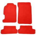 Fit 97-01 Honda Prelude Floor Mat Carpet Front & Rear Nylon Red Non-slip 4PC Set. Fixed Price $55.99.