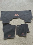 Oem New 17-25 Ford Super Duty Brown Carpet Floor Mats King Ranch Running Logo. Fixed Price $179.99.