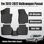 Tpe 3D Floor Mats Liners Set 3PCS For 2012-2022 Volkswagen Passat All Weather. Fixed Price $85.99.