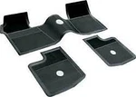 Oer M63001 Black Bow Tie Piece Rubber Floor Mat Set 1963-1972 Impala Chevelle. Fixed Price $469.98.