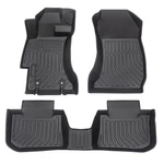 Car Floor Mats For 2012-2016 Subaru Impreza Black All-weather Tpe Rubber Liner. Fixed Price $56.99.