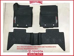 2016-2023 Toyota Tacoma Trd Pro All Weather/rubber Floor Mats Manual Transmissio. Fixed Price $166.90.