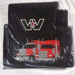 Western Star Truck Oem Black Rubber Floor Mats W/logo - Fits 4900 & Most Cons.... Fixed Price $334.18.