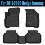 For 2011-2020 Dodge Journey Tpe All-weather Front & Rear Floor Mats Liners Set. Fixed Price $78.29.