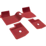 Oer M63002 62-65 Fits Chevy Without Console Red, Rubber Floor Mat Set. Fixed Price $364.99.