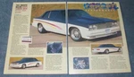 1981 Chevy 2-DOOR Malibu Vintage Custom Article "repeat Performance". Fixed Price $11.99.