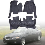 Leather Floor Mats Liners All Surround Front & Rear Fit For 2004-2008 Acura Tl. Fixed Price $68.49.