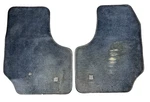 Genuine Gm Carpeted Front Floor Mats Dark Blue Olds Buick Cars 1980-90. Fixed Price $89.96.