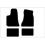 Custom Fit Carpet Floor Mats For Chrysler 300 Dodge Magnum. Fixed Price $99.45.