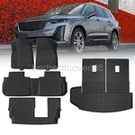 Tpe Floor Mats& Backrest Trunk Liner For 2020-2025 Cadillac XT6 Bench Seat. Fixed Price $117.79.
