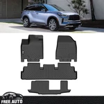 3D Floor Mats Fits 22-25 Infiniti QX60 7 Passenger/nissan Pathfinder 8. Fixed Price $74.19.