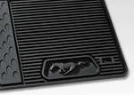 Ford Mustang 2007-2009 4PC All Weather Rubber Floor Liner Protector Mats. Fixed Price $126.00.
