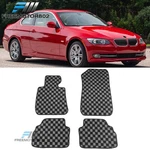 07-13 E92 3-SERIES 2DR Front Rear Checkered Flag Carpet Floor Mats For: (bmw). Fixed Price $52.99.