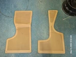 Dodge Ram Van Factory Nos Oem Vinylfront Floor Mats. Fixed Price $250.00.