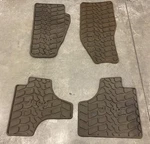 2008-2011 Jeep Liberty Set Of 4 Slush Mats Pebble Beige Mopar Genuine Oem Used. Fixed Price $85.00.