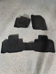 Ford Edge Rubber Mats (3) Front And Rear Set 2015-2021. Fixed Price $79.00.