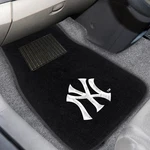 Fan 10740 Mlb New York Yankees 2-PC Embroidered Car Set. Fixed Price $39.98.