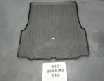 00-06 Oem Bmw E46 M3 325CI 330CI Rear Trunk Cargo Floor Tray Liner Rubber Mat. Fixed Price $89.95.