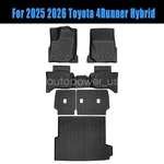 Tpe Floor Mats & Trunk Cargo Liners Full Set For 2025 2026 Toyota 4RUNNER Hybrid. Fixed Price $107.49.