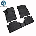Black 3 Pieces Waterproof Floor Mats Liner Row For Maverick Hybrid 2022-2025. Fixed Price $81.76.
