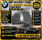 2004-10 Bmw Series Oem Pic All Weather Rubber Grey Mats 82550302998 126. Fixed Price $59.99.