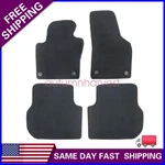 For 2011-2018 Volkswagen Jetta Front & Rear Velour Floor Mats Carpet Black 4PCS. Fixed Price $35.39.
