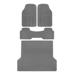 Bdk Heavy Duty Liners - All Weather Rubber Car Truck Suv Floor Mats 4 Pc Gray. Fixed Price $49.50.